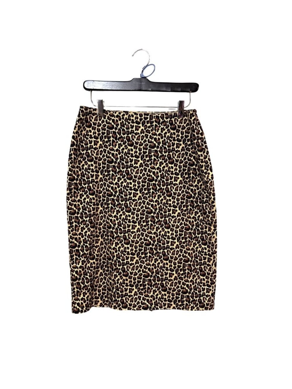 Cato Womens Leopard Print‎ Pencil Skirt Size 6  chic date-night mobwife fall